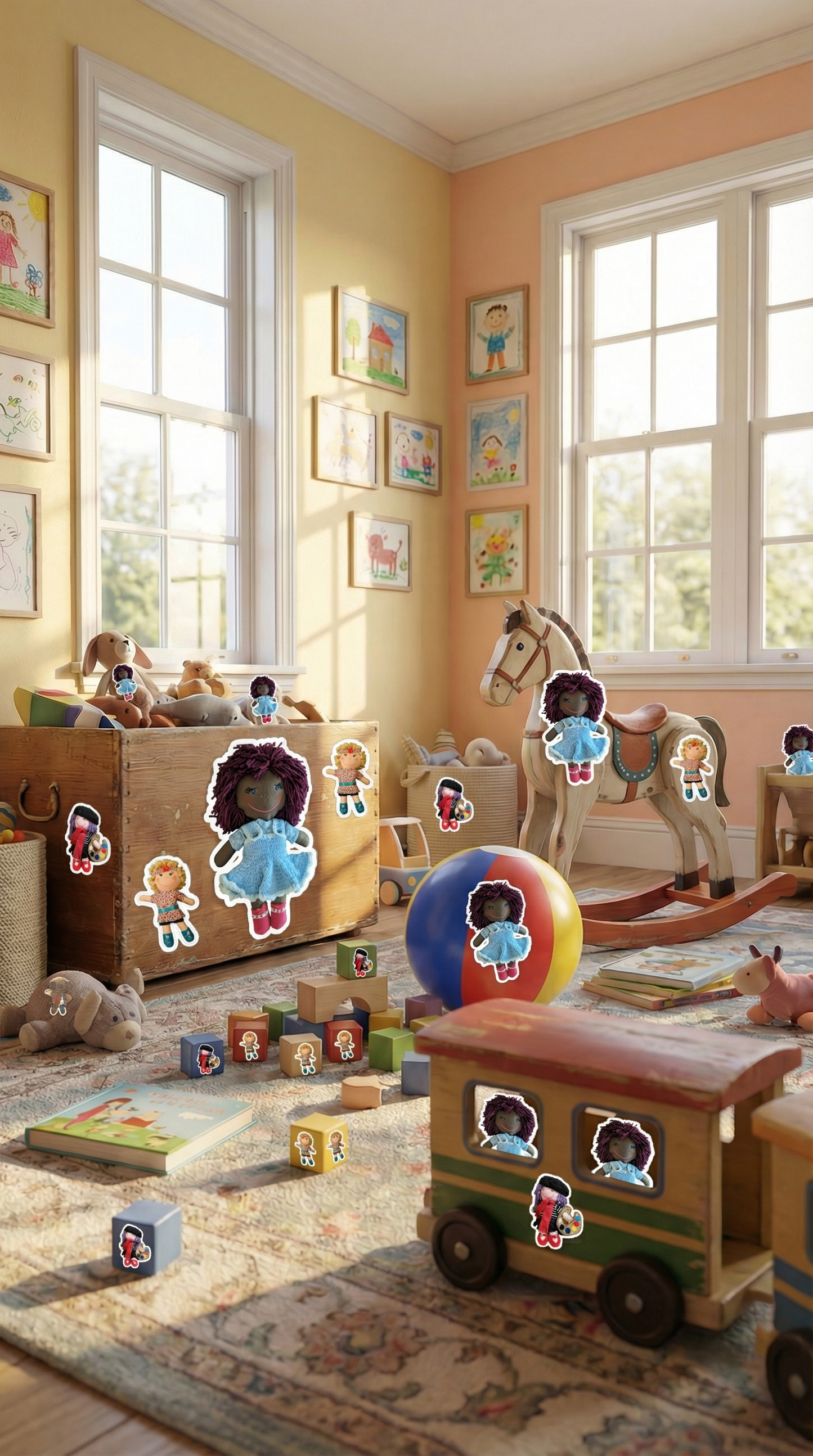 Cynthia - Bubble-free stickers